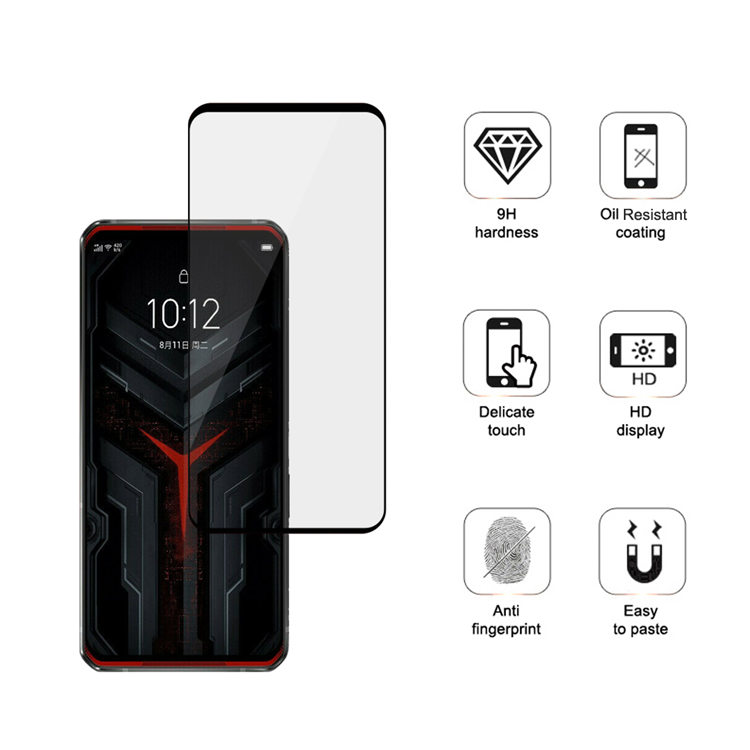 Alink 3D hot bending full glue tempered glass screen protector for Lenovo Legion
