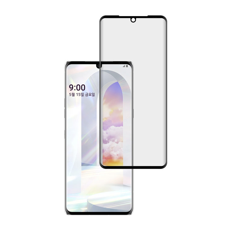 Alink 3D hot bending full glue tempered glass screen protector for LG Velvet