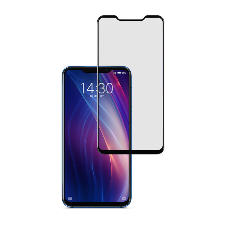 Alink 3D hot bending full glue tempered glass screen protector for Meizu X8