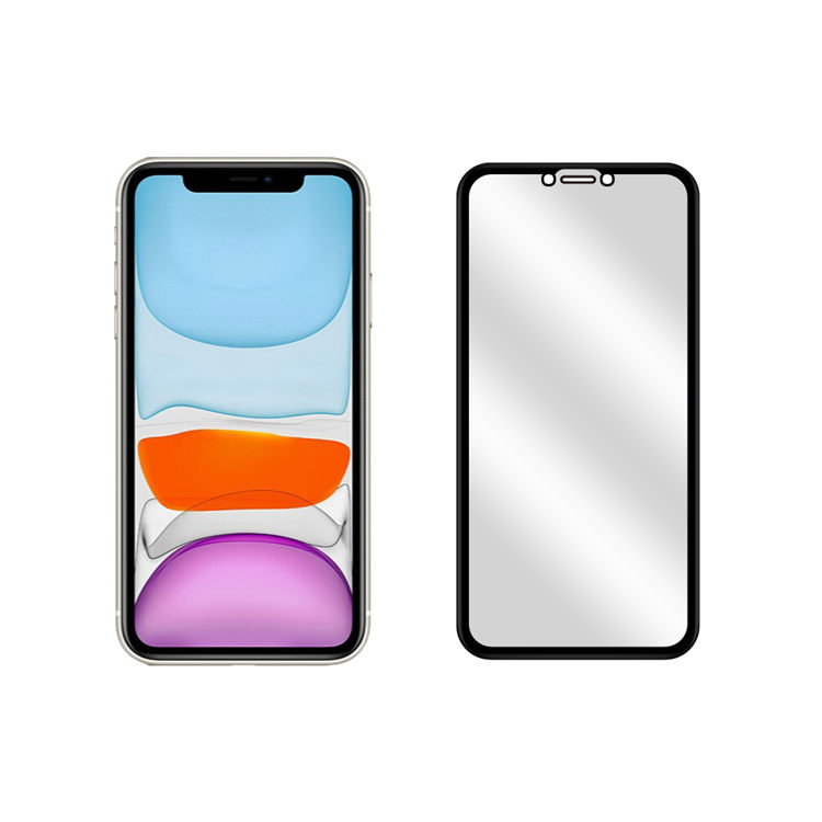 Alink 2.5D Mirror full cover tempered glass screen protector for Apple iPhone 11