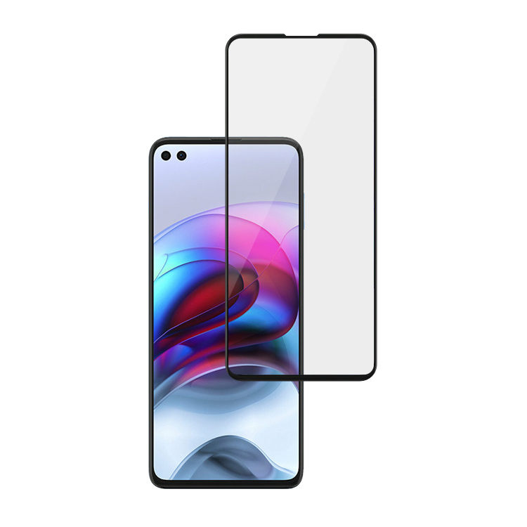 Alink 3D hot bending edge glue tempered glass screen protector for Moto Edge S