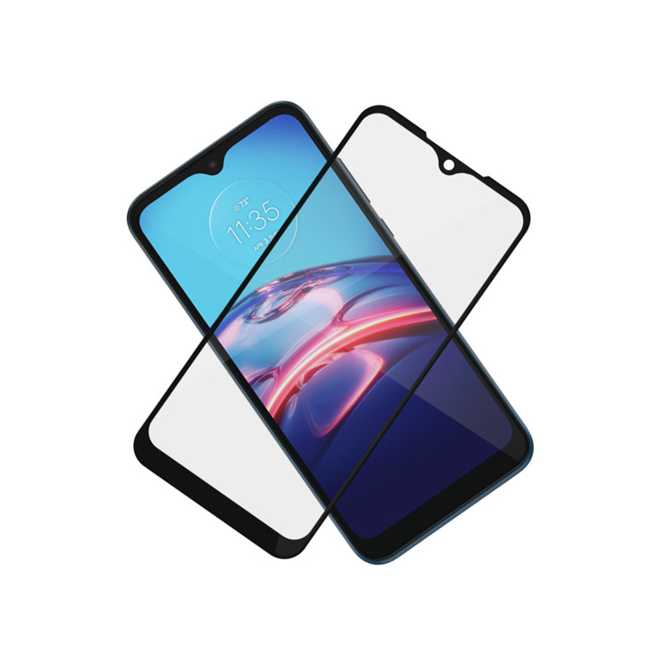 Alink 3D curved precise carving tempered glass screen protector for Moto E7