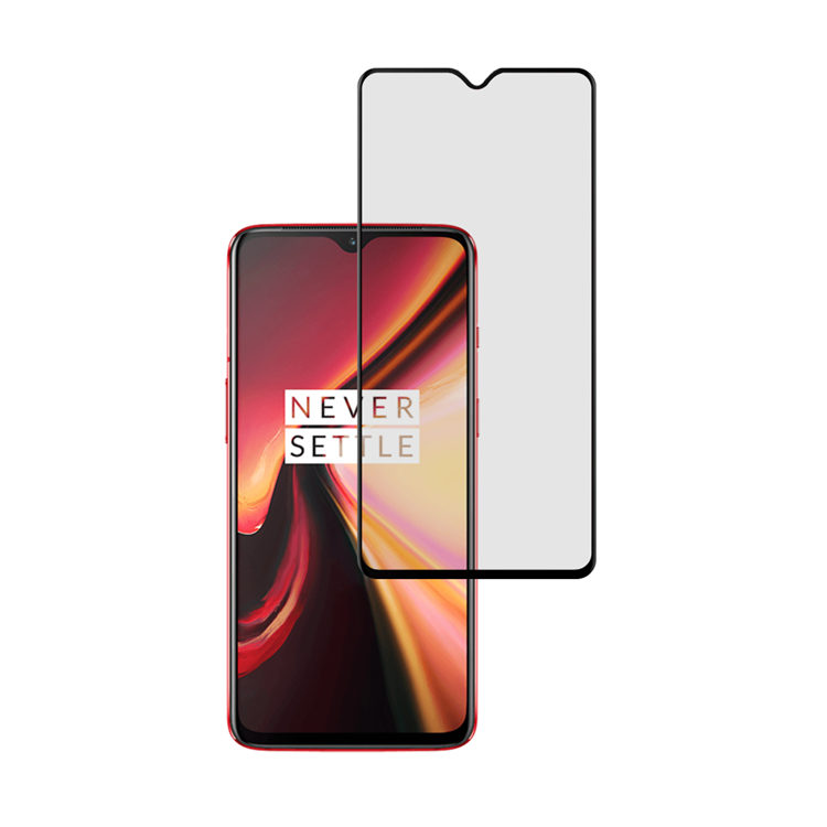 Alink 3D hot bending full glue tempered glass screen protector for OnePlus 7