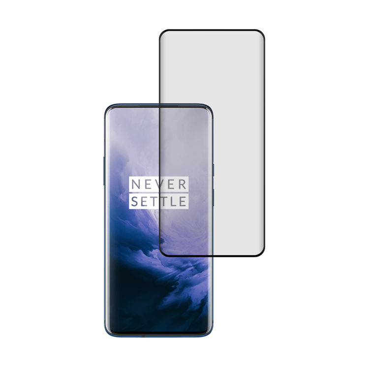 Alink 3D hot bending full glue tempered glass screen protector for OnePlus 7 Pro