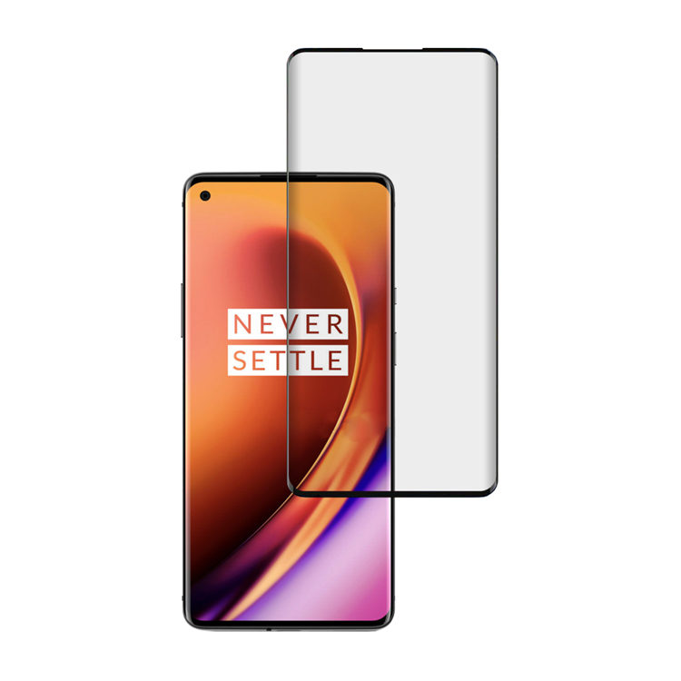 Alink 3D curved precise carving tempered glass screen protector for OnePlus 8 Pro