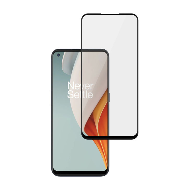 Alink 3D hot bending edge glue tempered glass screen protector for OnePlus Nord N100