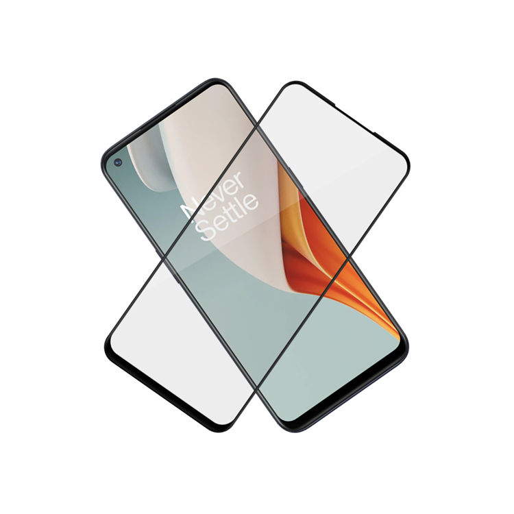 Alink 3D hot bending edge glue tempered glass screen protector for OnePlus Nord N100