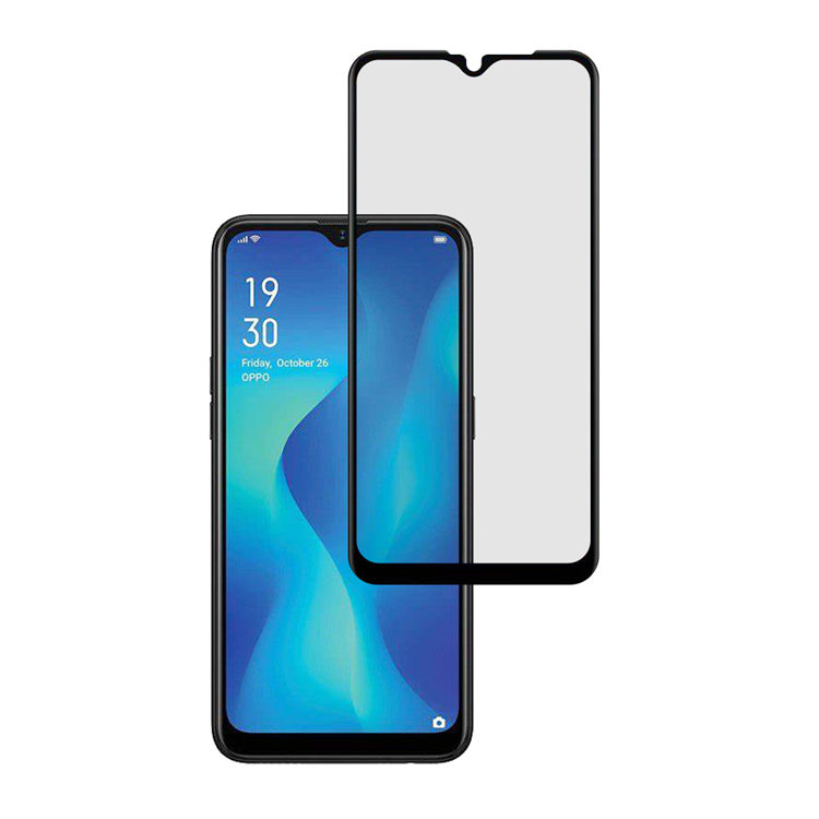 Alink 3D hot bending full glue tempered glass screen protector for Oppo A1K
