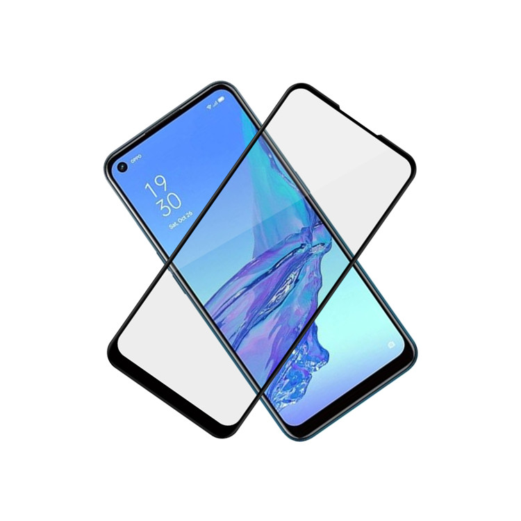 Alink 3D hot bending full glue tempered glass screen protector for Oppo A53