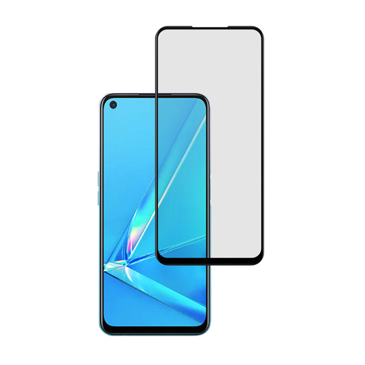 Alink 3D hot bending edge glue tempered glass screen protector for Oppo A92