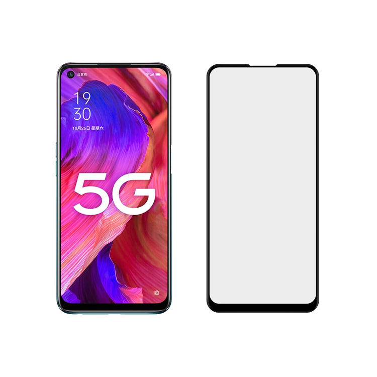 Alink 3D hot bending full glue tempered glass screen protector for Oppo A93