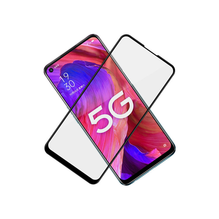 Alink 3D hot bending full glue tempered glass screen protector for Oppo A93