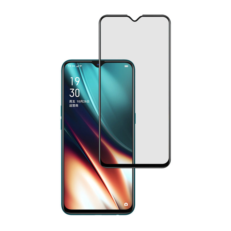 Alink 3D hot bending full glue tempered glass screen protector for Oppo K5