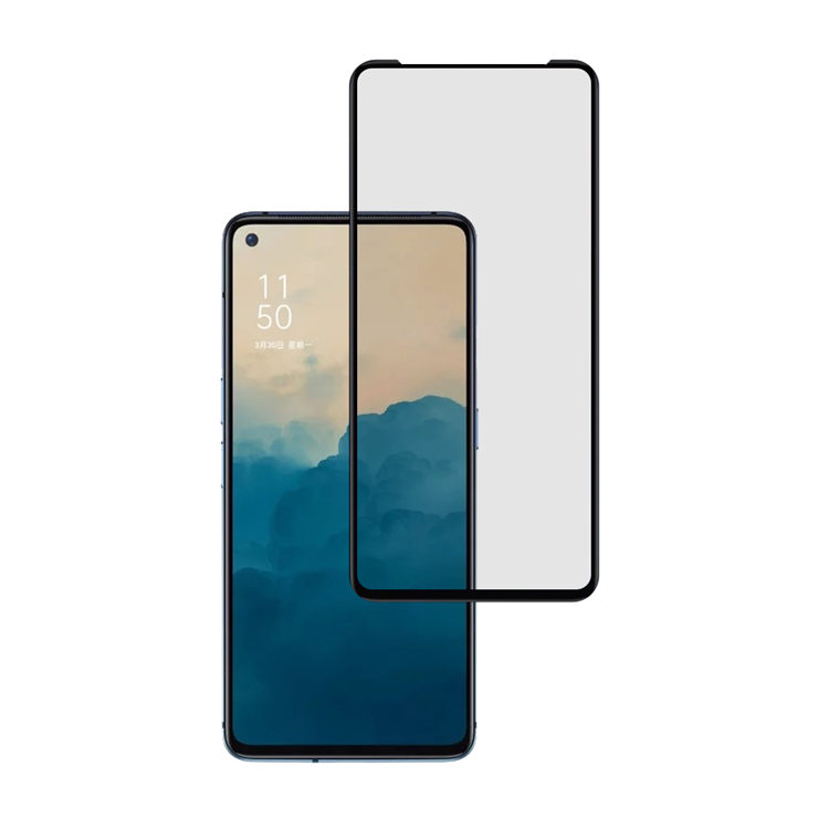 Alink 3D hot bending full glue tempered glass screen protector for Oppo Reno Ace 2