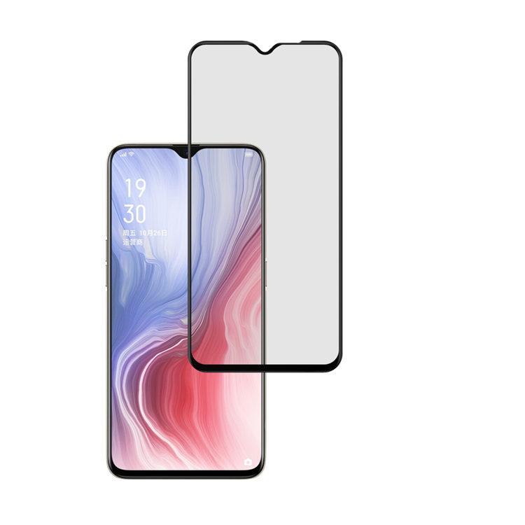 Alink 3D hot bending full glue tempered glass screen protector for Oppo Reno Z