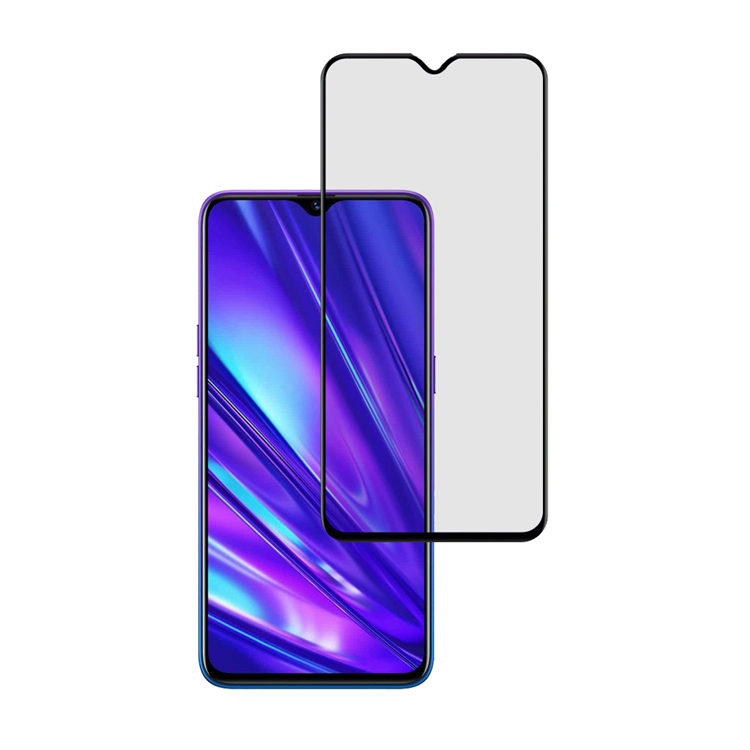 Alink 3D hot bending edge glue tempered glass screen protector for Realme 5 Pro