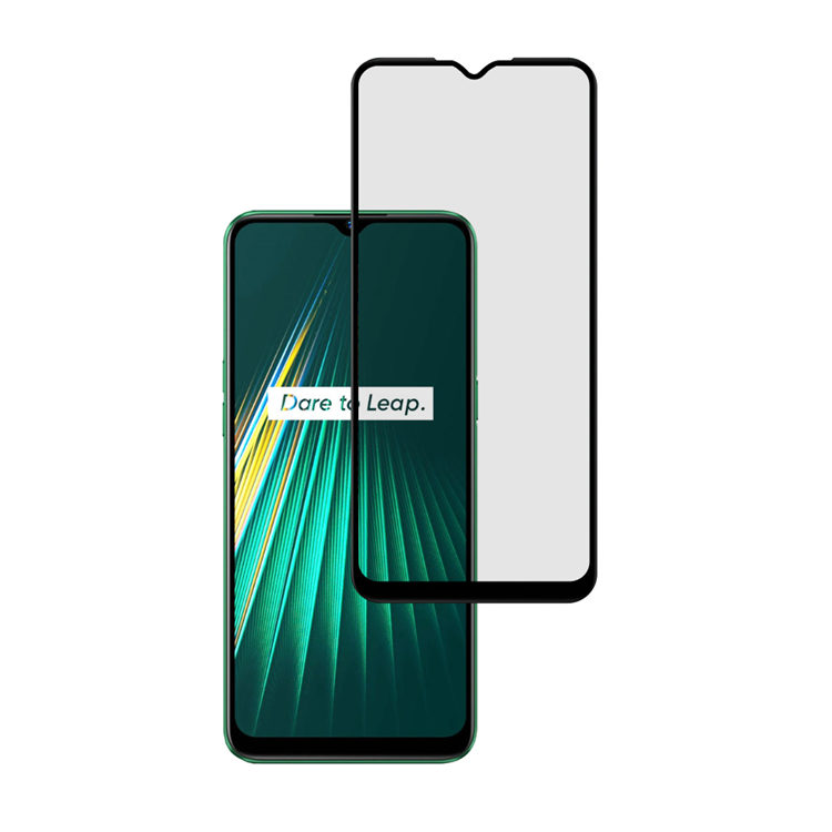Alink 3D hot bending full glue tempered glass screen protector for Realme Narzo 10