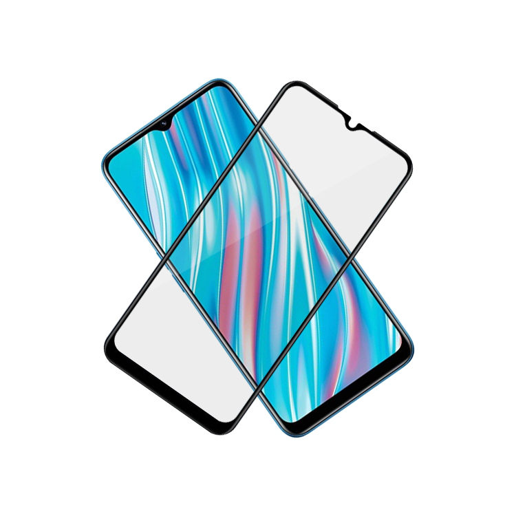 Alink 2.5D silk print full glue tempered glass screen protector for Realme V11