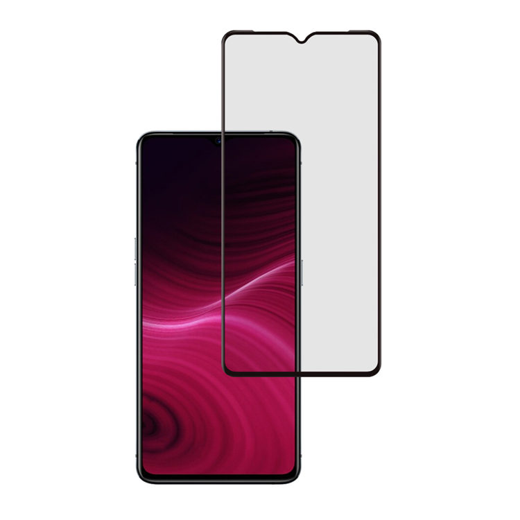 Alink 2.5D silk print full glue tempered glass screen protector for Realme X2 Pro