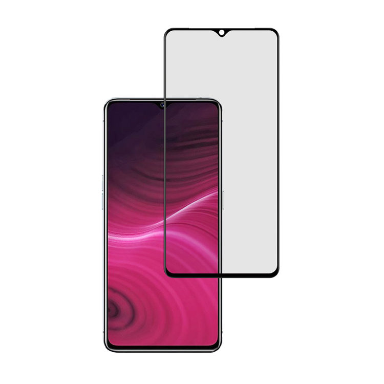 Alink 2.5D silk print full glue tempered glass screen protector for Realme X3 Super Zoom