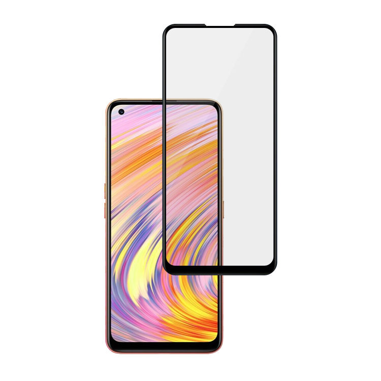 Alink 3D hot bending full glue tempered glass screen protector for Realme X9 Pro