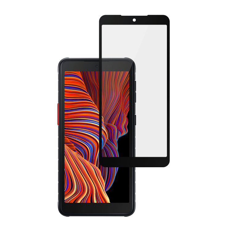 Alink 2.5D silk print full glue tempered glass screen protector for Samsung Galaxy Xcover 5