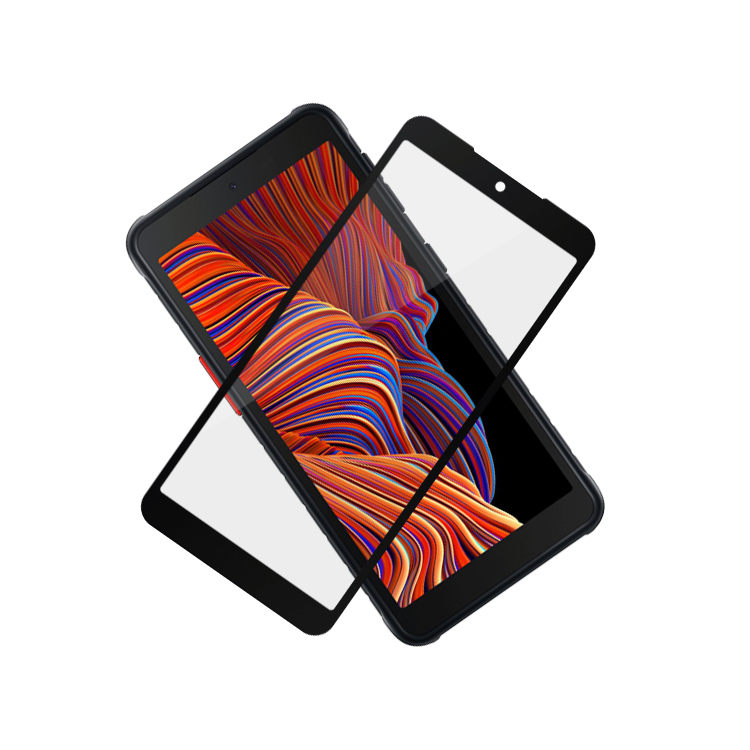 Alink 2.5D silk print full glue tempered glass screen protector for Samsung Galaxy Xcover 5