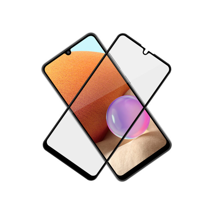 Alink 3D hot bending edge glue tempered glass screen protector for Samsung Galaxy A32