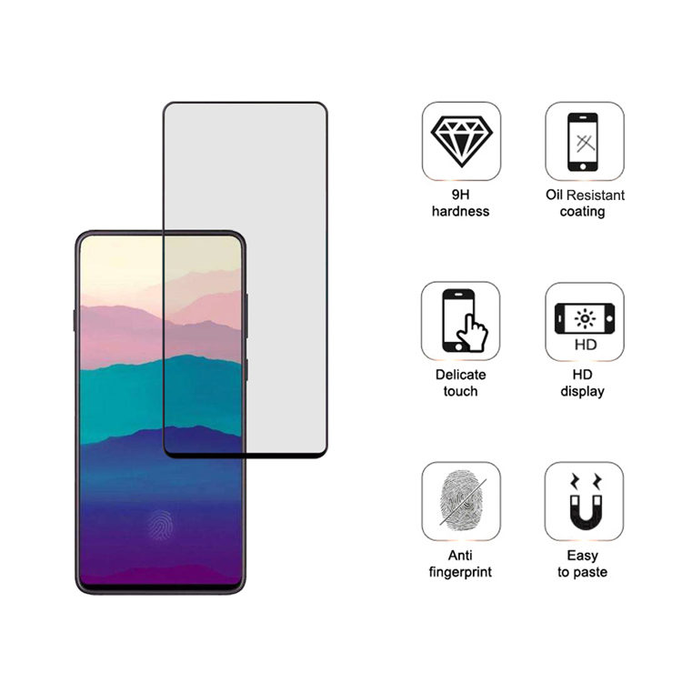 Alink 3D hot bending full glue tempered glass screen protector for Samsung Galaxy A90