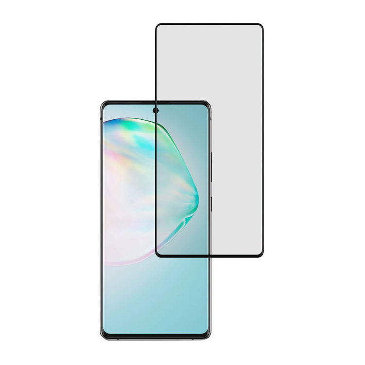 Alink 2.5D silk print full glue tempered glass screen protector for Samsung Galaxy A91