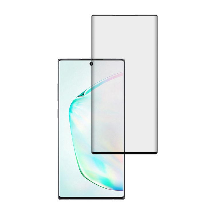Alink 3D curved UV glue tempered glass screen protector for Samsung Galaxy Note 10+