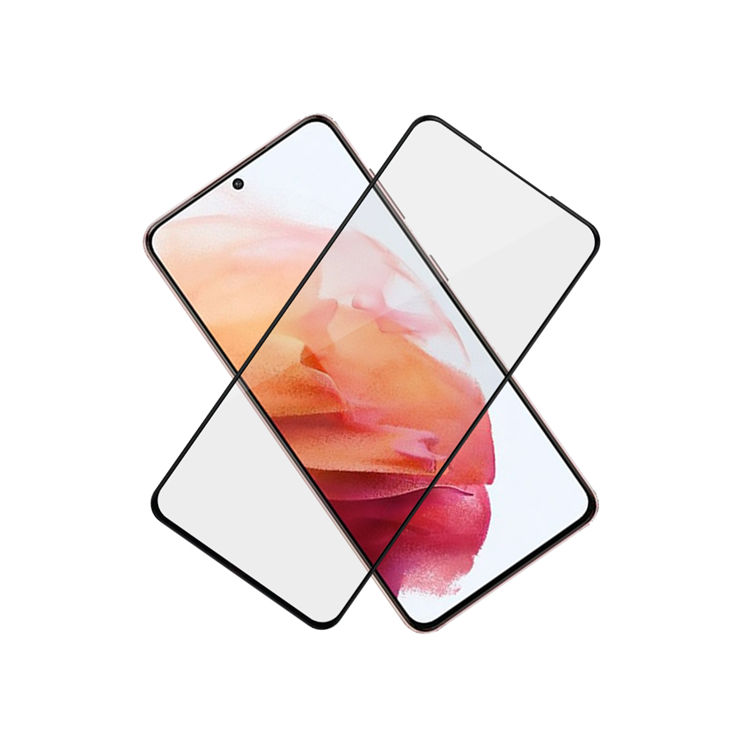 Alink 3D hot bending edge glue tempered glass screen protector for Samsung Galaxy S21