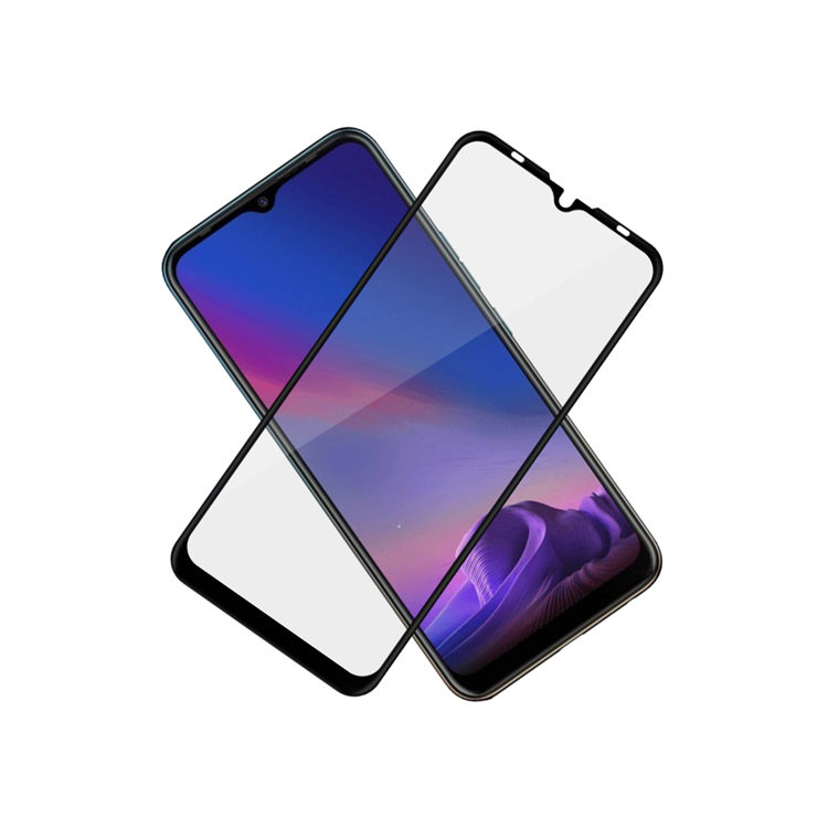 Alink 3D hot bending full glue tempered glass screen protector for Tecno Camon 12