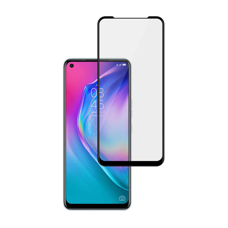 Alink 3D hot bending full glue tempered glass screen protector for Tecno Camon 16