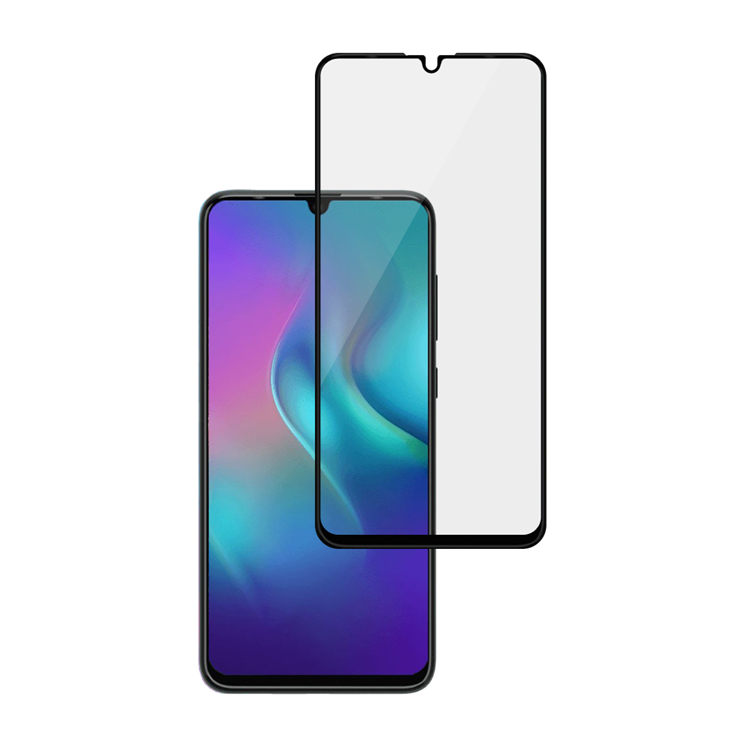 Alink 2.5D silk print full glue tempered glass screen protector for Tecno Phantom 9