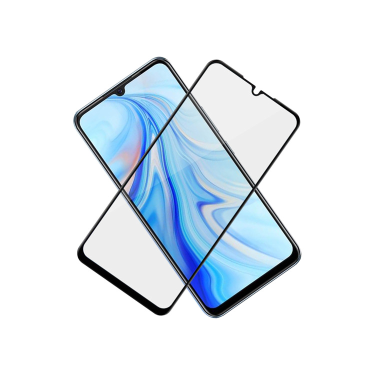 Alink 2.5D silk print full glue tempered glass screen protector for Vivo V20 SE