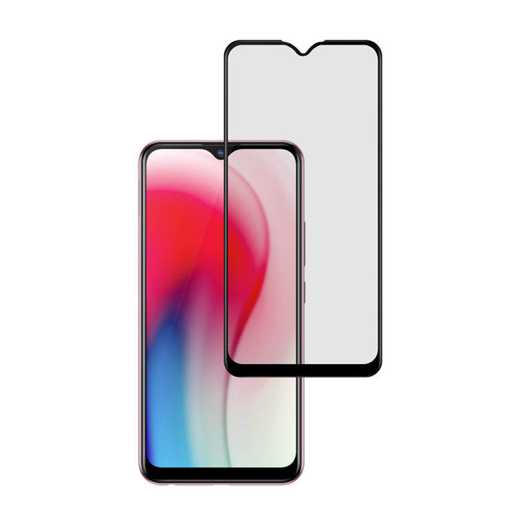 Alink 2.5D silk print full glue tempered glass screen protector for Vivo Y3