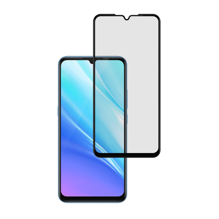 Alink 3D hot bending full glue tempered glass screen protector for Vivo Y7S