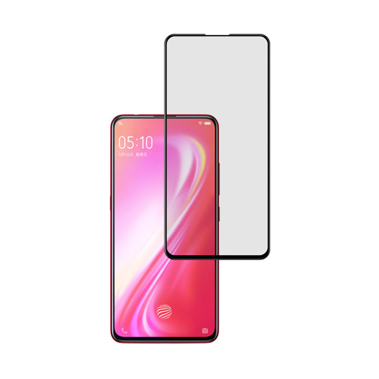 Alink 3D hot bending full glue tempered glass screen protector for Vivo S1 Pro