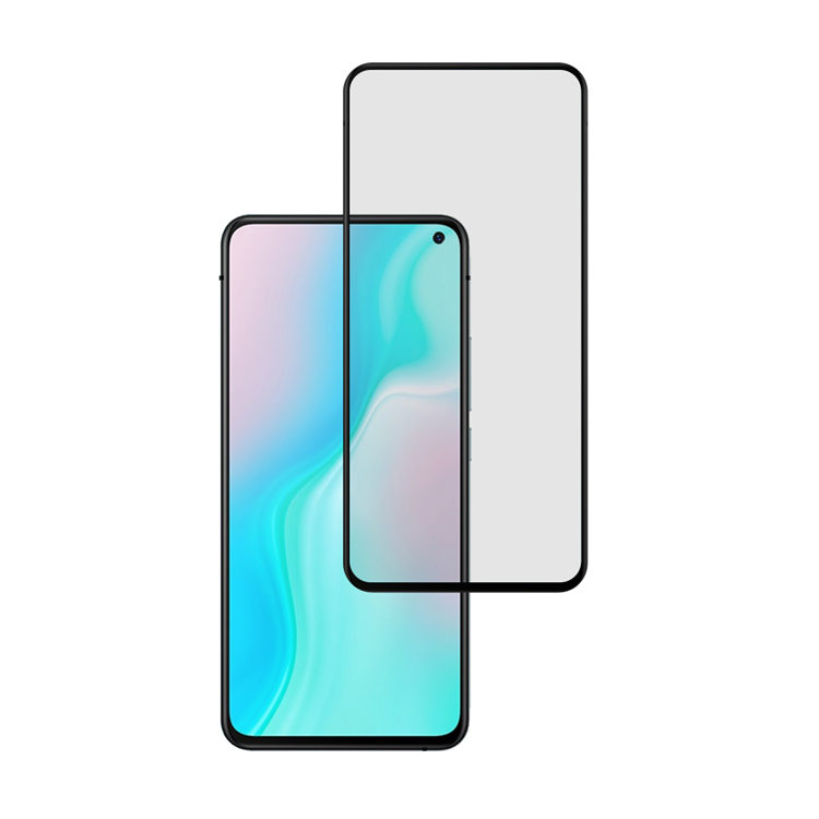 Alink 3D hot bending edge glue tempered glass screen protector for Vivo S5