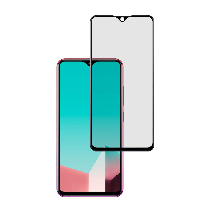 Alink 2.5D silk print full glue tempered glass screen protector for Vivo U1