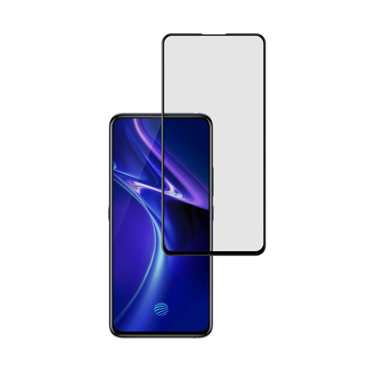 Alink 3D hot bending full glue tempered glass screen protector for Vivo X27 Pro