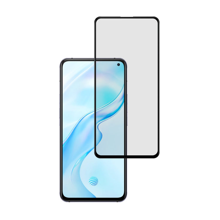 Alink 2.5D silk print full glue tempered glass screen protector for Vivo X30