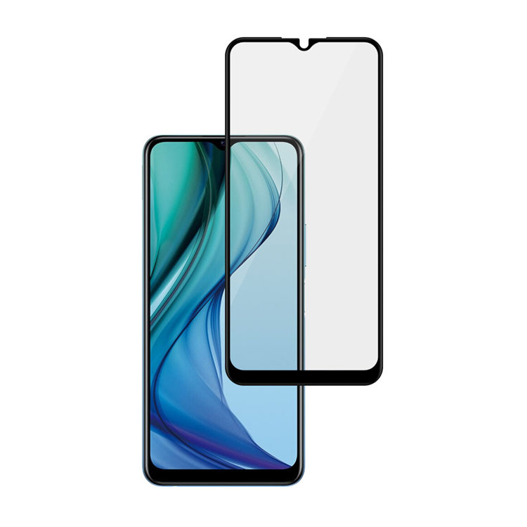 Alink 2.5D silk print full glue tempered glass screen protector for Vivo Y30