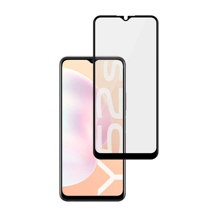Alink 3D hot bending edge glue tempered glass screen protector for Vivo Y52s