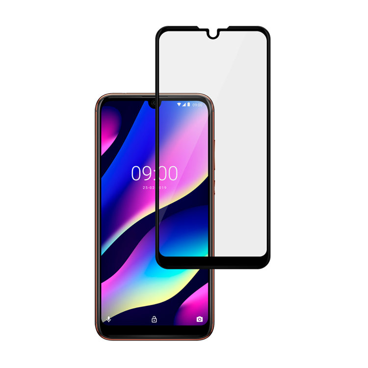 Alink 3D hot bending full glue tempered glass screen protector for Wiko View 3