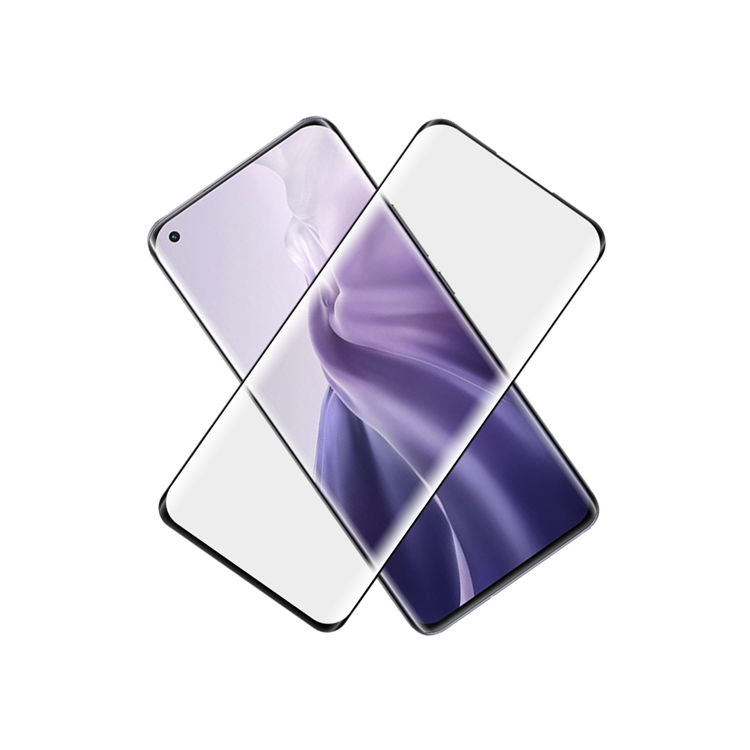 Alink 3D curved precise carving tempered glass screen protector for Xiaomi 11