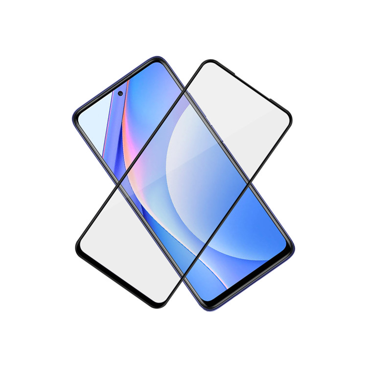 Alink 2.5D silk print full glue tempered glass screen protector for Xiaomi Mi 10T Lite