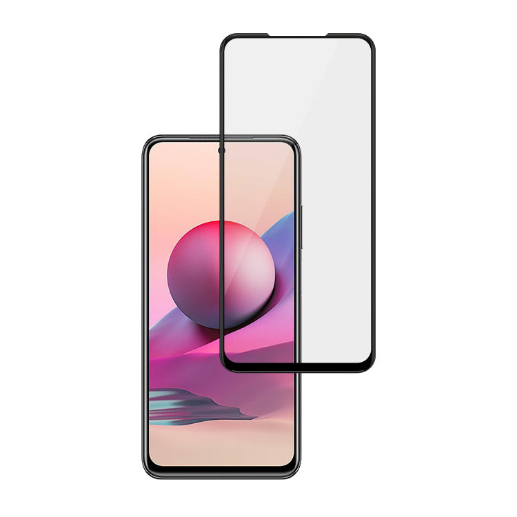 Alink 3D hot bending edge glue tempered glass screen protector for Xiaomi Redmi Note 10S