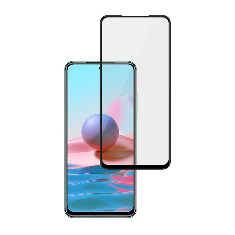Alink 2.5D silk print full glue tempered glass screen protector for Xiaomi Redmi Note 10 Pro Max